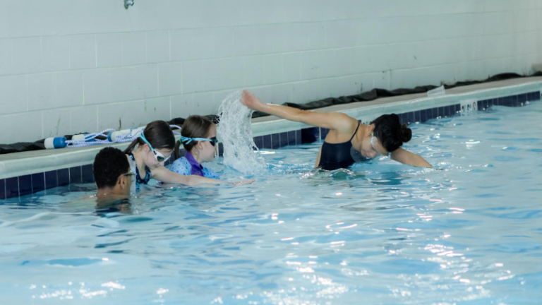 Hosting Birthday Parties in Woodlake, VA at an Indoor Swim Facility