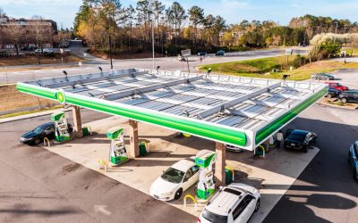 Using a Gas Station Island Canopy